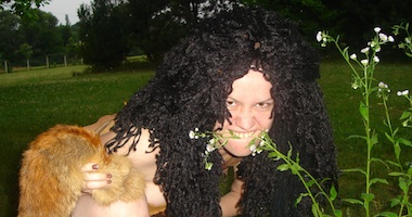 Módní přehlídka historického spodního prádla